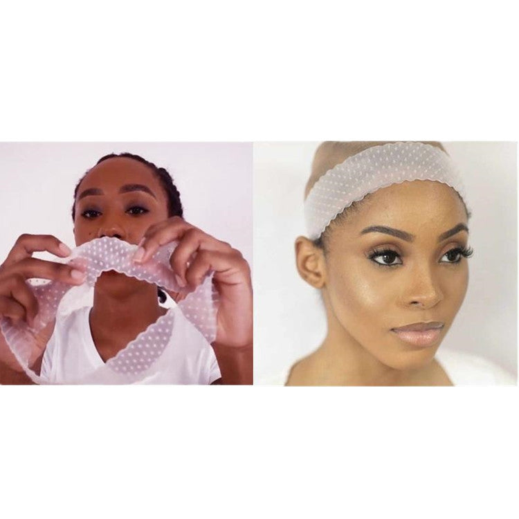 Wig Silicone Hair Band Lace Headgear Silicone Wig Hair Band(Light Brown) - free shipping - PMC TechLife - Order now!
