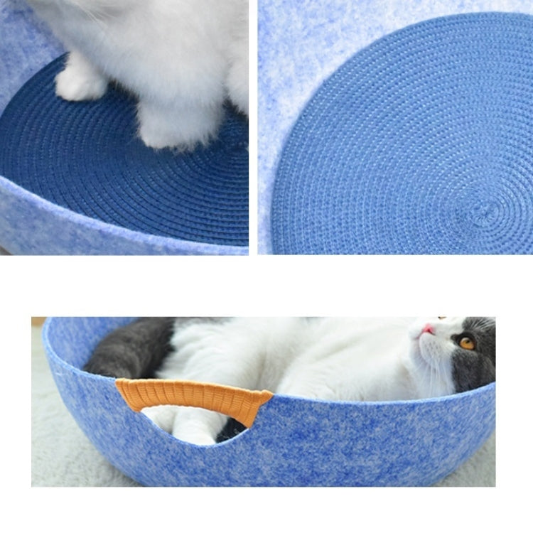 Four Seasons Universal Felt Nest For Pets Cat Bed Pet Supplies(Pink) - Beds by PMc TechLife | Online Shopping South Africa | PMc TechLife | Buy Now Pay Later Mobicred