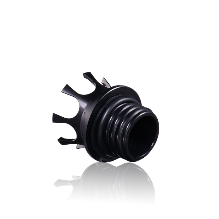 Motorcycle CNC Aluminum Alloy Crown Fuel Tank Cap Suitable For Harley 883 / XL / 1200 / 48 / 72(Black) - Others by PMC Jewellery | Online Shopping South Africa | PMC Jewellery | Buy Now Pay Later Mobicred