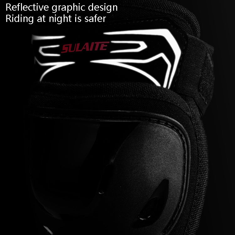 SULAITE Motorcycle Riding Protective Gear Four Seasons Anti-Fall Warm Windshield Rider Equipment, Knee Pads+Elbow Pads - Protective Gear by SULAITE | Online Shopping South Africa | PMC Jewellery | Buy Now Pay Later Mobicred