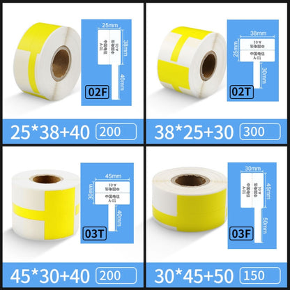 Printing Paper Cable Label For NIIMBOT B50 Labeling Machine(02F-Red) - Printer Accessories by NIIMBOT | Online Shopping South Africa | PMC Jewellery | Buy Now Pay Later Mobicred