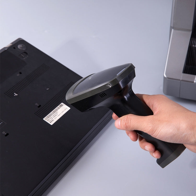 Deli  Wired And Wireless Scanner Drugstore Supermarket Catering Logistics Cash Register Scanner, Model: 14882W (White) - free shipping - PMC Jewellery - Order now!