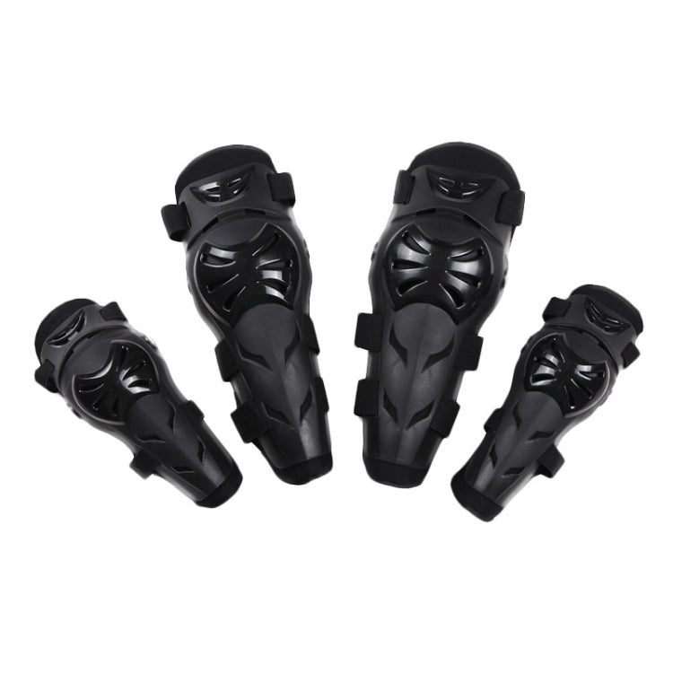 SULAITE Outdoor Sports Protective Gear Motocross Riding Motorsport Elbow Knee Pads, Specification: Free Size(Black) - Protective Gear by SULAITE | Online Shopping South Africa | PMC Jewellery | Buy Now Pay Later Mobicred