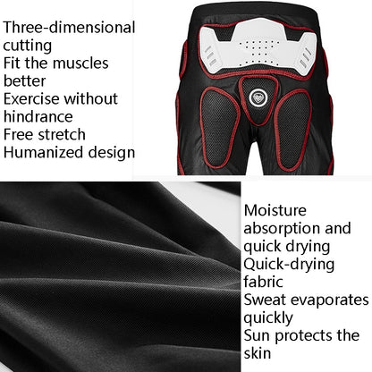 SULAITE Motorcycle Cross-Country Riding Trousers Protective Hip Pants, Specification: M(Red) - Protective Gear by SULAITE | Online Shopping South Africa | PMC Jewellery | Buy Now Pay Later Mobicred