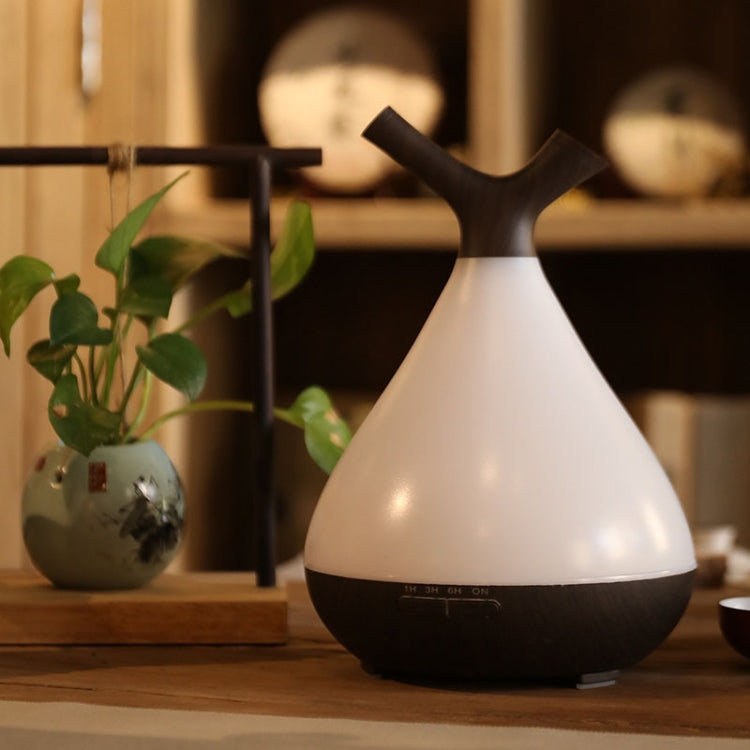YCTA-008 Household Mute Small Wood Grain Colorful Light Aroma Diffuser Night Tree Air Humidifier, Product specifications: EU Plug(Light Wood Grain) - free shipping - PMC TechLife - Order now!