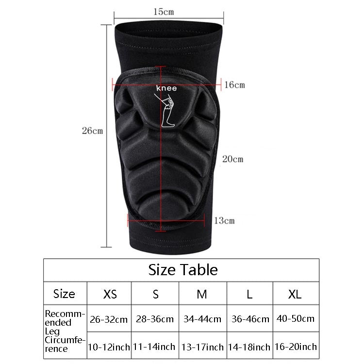 SULAITE GT--314 Cross Country Riding Ski Skating Roller Skating Knee Pads Outdoor Sports Protective Gear, Specification: XL - Protective Gear by SULAITE | Online Shopping South Africa | PMC Jewellery | Buy Now Pay Later Mobicred