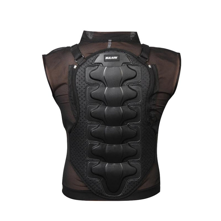 SULAITE GT-032 Motorcycle Racing Sleeveless Riding Protective Clothing, Specification: L(Black) - Protective Gear by SULAITE | Online Shopping South Africa | PMC Jewellery | Buy Now Pay Later Mobicred