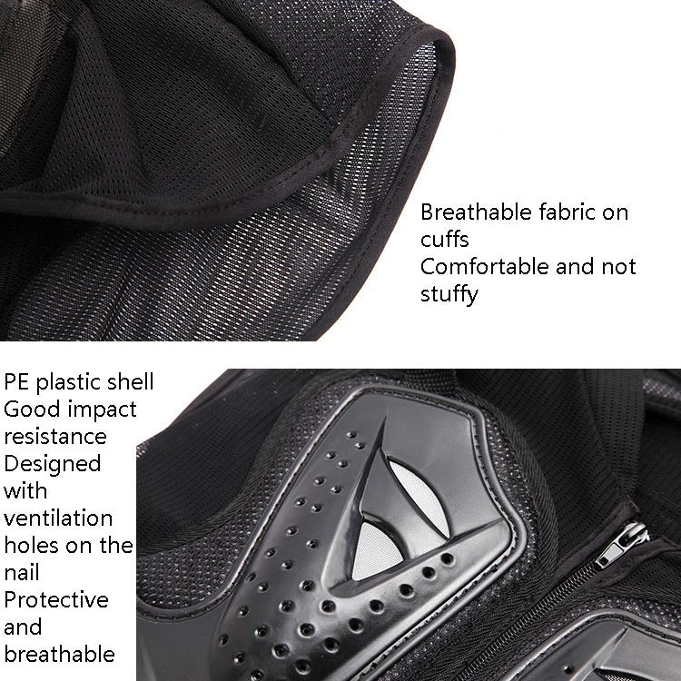 SULAITE GT-032 Motorcycle Racing Sleeveless Riding Protective Clothing, Specification: XL(Black) - free shipping - PMC TechLife - Order now!