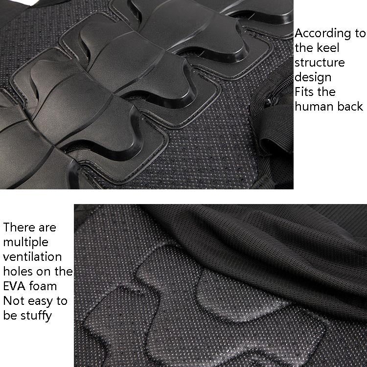 SULAITE GT-032 Motorcycle Racing Sleeveless Riding Protective Clothing, Specification: XL(Black) - free shipping - PMC TechLife - Order now!