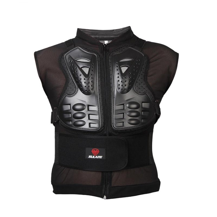 SULAITE GT-032 Motorcycle Racing Sleeveless Riding Protective Clothing, Specification: XXXL(Black) - Protective Gear by SULAITE | Online Shopping South Africa | PMC TechLife | Buy Now Pay Later Mobicred