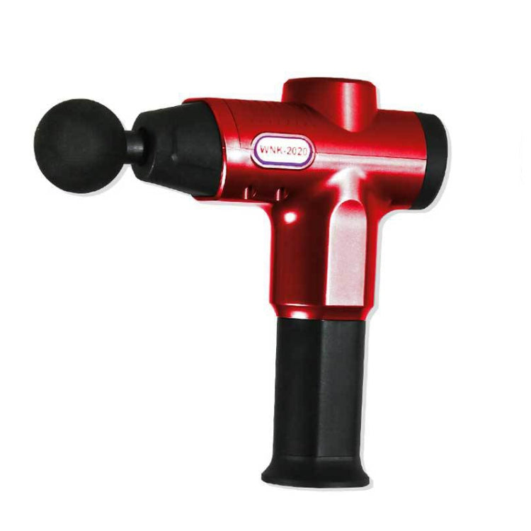 Hishell WK-2020 Electric Massage Gun Muscle Relaxation Charging Massager Portable Fitness Equipment Fascia Gun(Red) - free shipping - PMC TechLife - Order now!