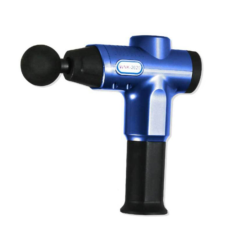 Hishell WK-2020 Electric Massage Gun Muscle Relaxation Charging Massager Portable Fitness Equipment Fascia Gun(Blue) - free shipping - PMC TechLife - Order now!