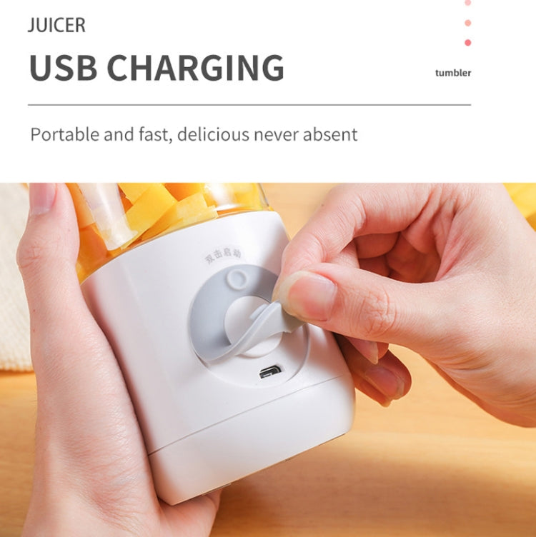 Mini Portable Usb Juice Machine  Multi-Function Electric Charging Household Juicer(Pink) - free shipping - PMC TechLife - Order now!