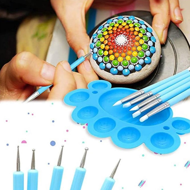 53 PCS Mandala Drawing Tool With Storage Bag - Art Supplies by PMC Jewellery | Online Shopping South Africa | PMC Jewellery