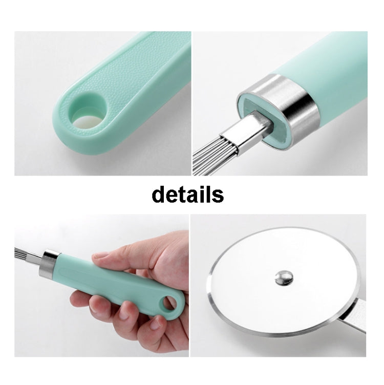 9 in 1 Plastic Handle Stainless Steel Kitchen Utensils Household Gadget Set(Cyan) - Gadgets by PMC TechLife | Online Shopping South Africa | PMC TechLife | Buy Now Pay Later Mobicred