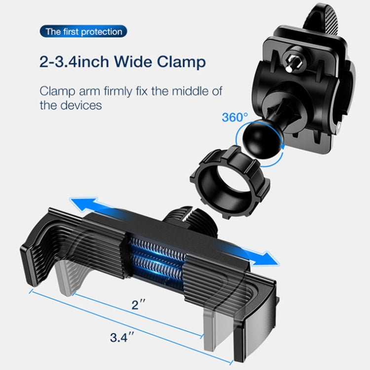 Bicycle Strap Mobile Phone Holder Bicycle Mountain Bike Phone Holder(Strongly Chuck Type) - Holders by PMC TechLife | Online Shopping South Africa | PMC TechLife | Buy Now Pay Later Mobicred