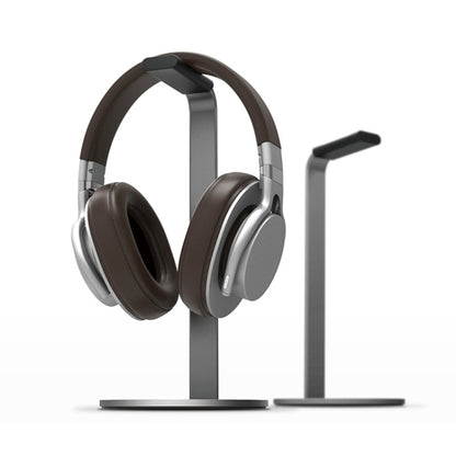 Aluminum Alloy Headphone Holder H-Stand Headphone Display Stand Headphone Storage Rack(Dark Gray) - Headset Stand by PMC Jewellery | Online Shopping South Africa | PMC Jewellery | Buy Now Pay Later Mobicred