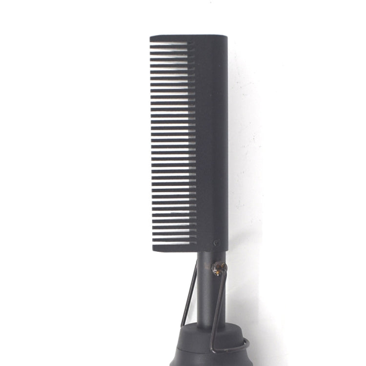 Multifunctional Comb Dry And Wet Dual-Use Curly Hair Straightening Stick Electric Perm Comb UK Plug(Black) - free shipping - PMC TechLife - Order now!