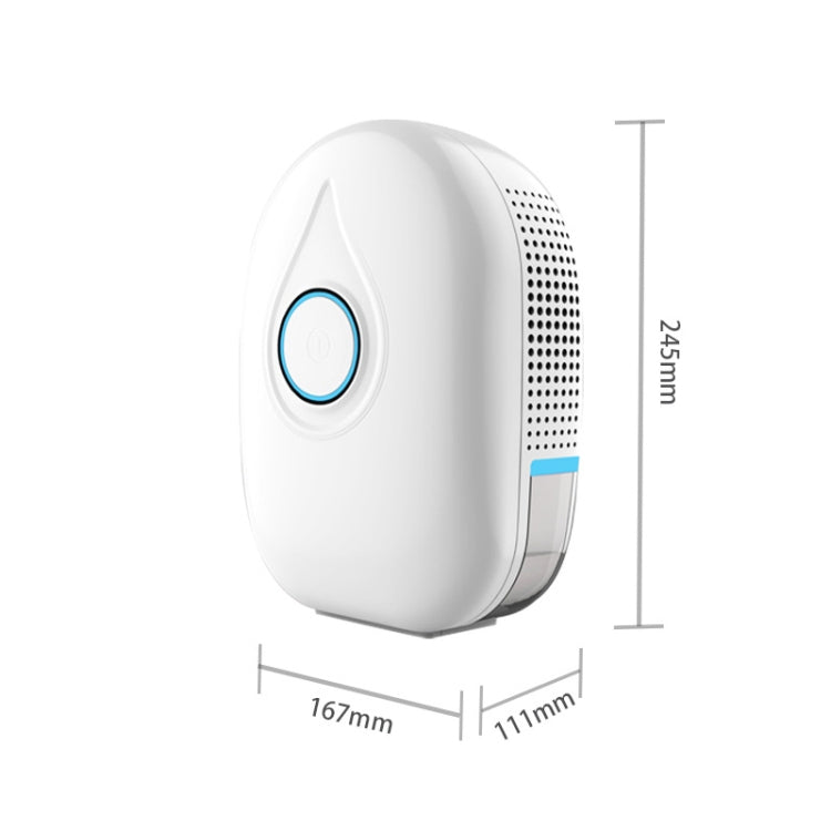 GZ-1901 Semiconductor Mini Dehumidifier Household Small Dehumidifier Bedroom Dehumidifier Moisture Absorber, Product specification: EU Plug(Fresh Blue) - free shipping - PMC TechLife - Order now!