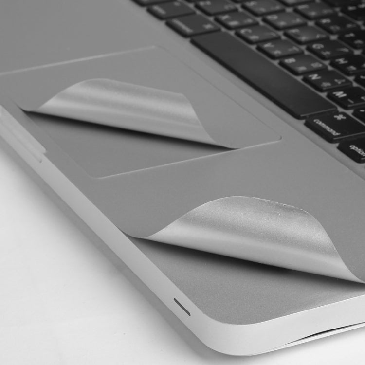 JRC 2 in 1 Laptop Palm Rest Sticker + Touchpad Film Set For MacBook Air 13.3 inch A1932 (2018)(Silver) - free shipping - PMC Jewellery - Order now!