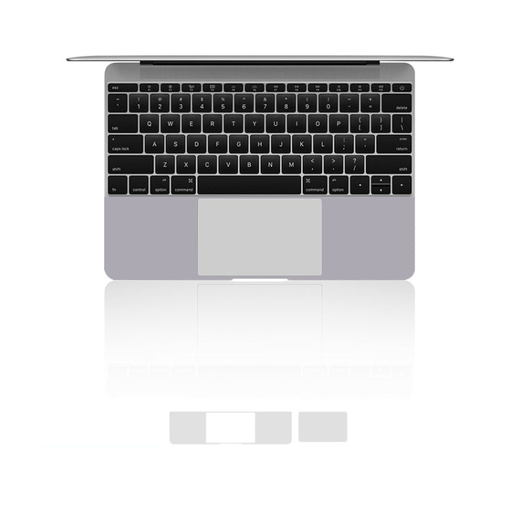 JRC 2 in 1 Laptop Palm Rest Sticker + Touchpad Film Set For MacBook Air 13.3 inch A1932 (2018)(Silver) - free shipping - PMC Jewellery - Order now!