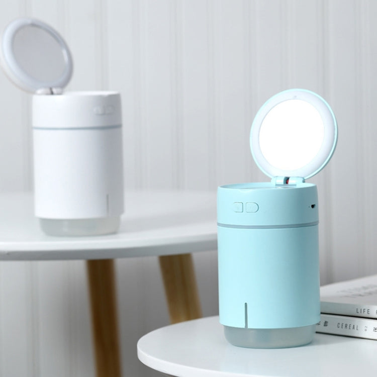 K005 Portable Hydrating LED Fill Light Makeup Mirror USB Mini Humidifier(White) - free shipping - PMC TechLife - Order now!