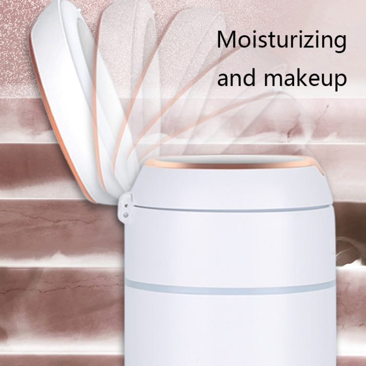 K005 Portable Hydrating LED Fill Light Makeup Mirror USB Mini Humidifier(Blue) - free shipping - PMC TechLife - Order now!