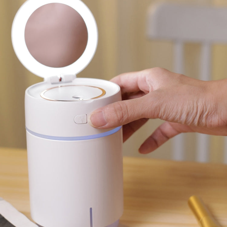 K005 Portable Hydrating LED Fill Light Makeup Mirror USB Mini Humidifier(Blue) - free shipping - PMC TechLife - Order now!