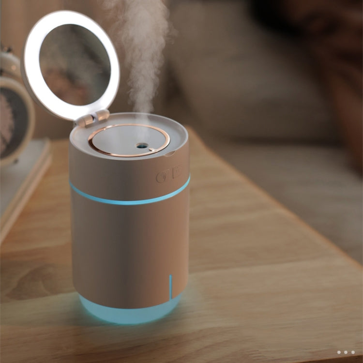 K005 Portable Hydrating LED Fill Light Makeup Mirror USB Mini Humidifier(Blue) - free shipping - PMC TechLife - Order now!