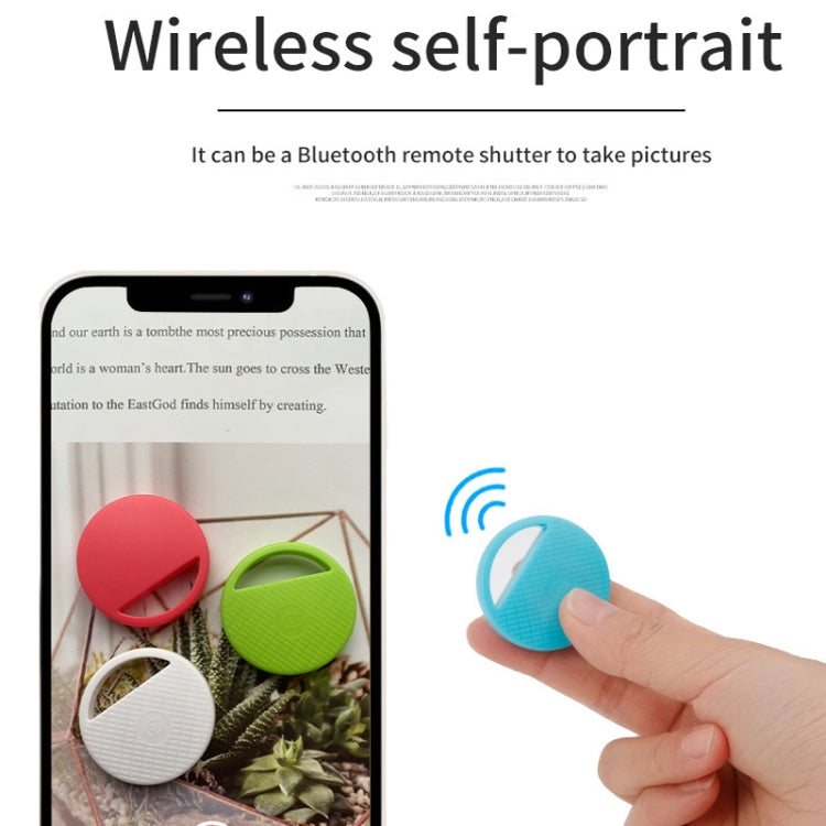 HYC-S9 2 PCS Round Bluetooth Object Finder Mobile Phone Tracking Locator Anti-Lost Two-Way Alarm(Pink) - Anti-lost Alarm by PMc TechLife | Online Shopping South Africa | PMc TechLife | Buy Now Pay Later Mobicred