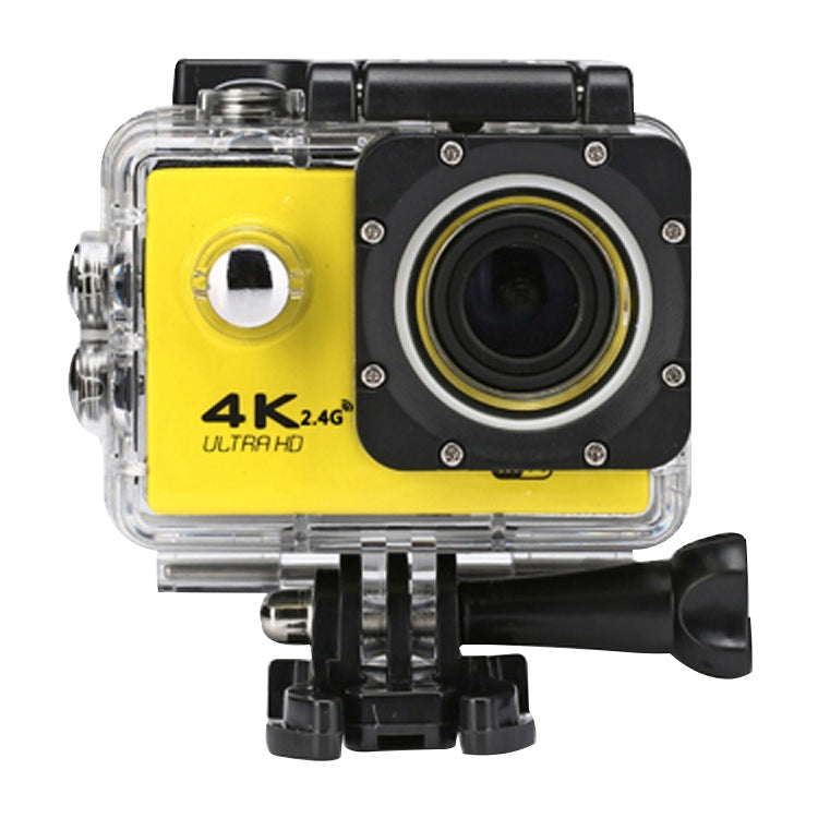 WIFI Waterproof Action Camera Cycling 4K camera Ultra Diving  60PFS kamera Helmet bicycle Cam underwater Sports 1080P Camera(Yellow) - Children Cameras by PMC Jewellery | Online Shopping South Africa | PMC Jewellery | Buy Now Pay Later Mobicred