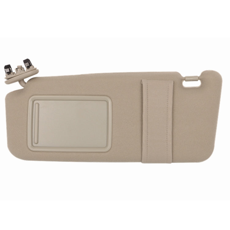 Left Driver Side Sun Visor With Mirror Driving Position Sun Visor For Toyota Camry 2007-2011(Beige) - Interior Mirrors by PMC Jewellery | Online Shopping South Africa | PMC Jewellery | Buy Now Pay Later Mobicred