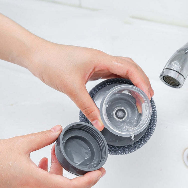 Multifunctional Push-Type Cleaning Brush Kitchen Detergent Automatic Liquid Addition Dishwashing Brush(PET Pot Brush) - Cleaning Tools by PMc TechLife | Online Shopping South Africa | PMc TechLife | Buy Now Pay Later Mobicred