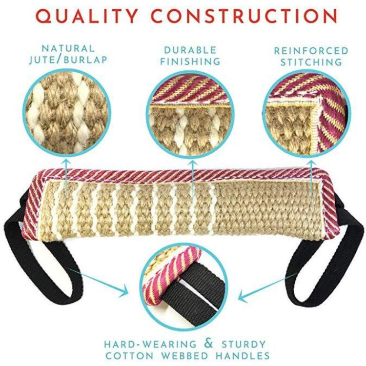 Dog Training Hemp Bite Stick Dog Bite Stick Dog Training Supplies(A4) - Training Aids by PMC TechLife | Online Shopping South Africa | PMC TechLife | Buy Now Pay Later Mobicred