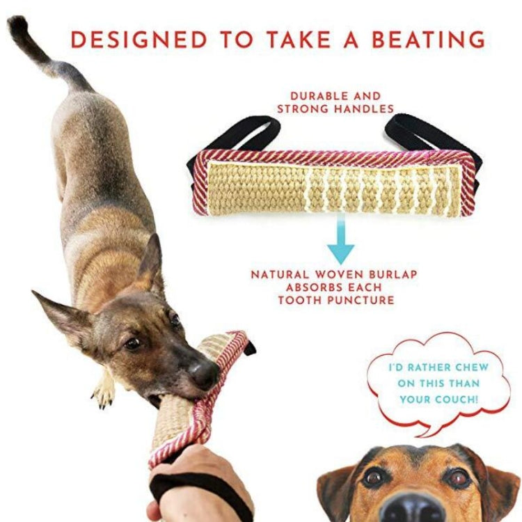 Dog Training Hemp Bite Stick Dog Bite Stick Dog Training Supplies(A1) - free shipping - PMC TechLife - Order now!