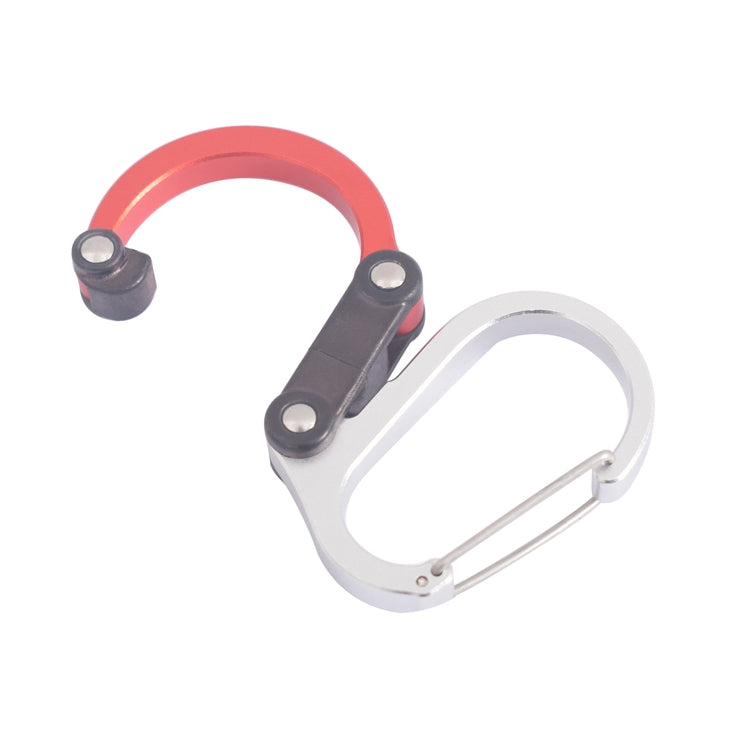 Multifunctional Carabiner Aluminum Alloy D-Type Outdoor Products Quick-Hanging Buckle(Golden) - Hooks by PMC TechLife | Online Shopping South Africa | PMC TechLife | Buy Now Pay Later Mobicred