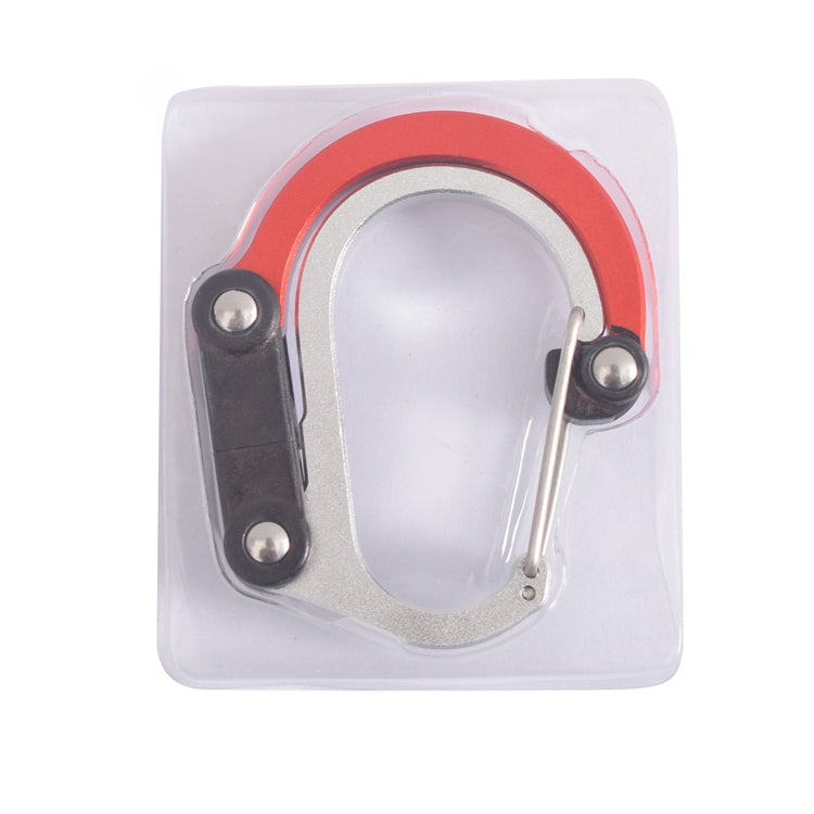 Multifunctional Carabiner Aluminum Alloy D-Type Outdoor Products Quick-Hanging Buckle(Golden) - Hooks by PMC TechLife | Online Shopping South Africa | PMC TechLife | Buy Now Pay Later Mobicred