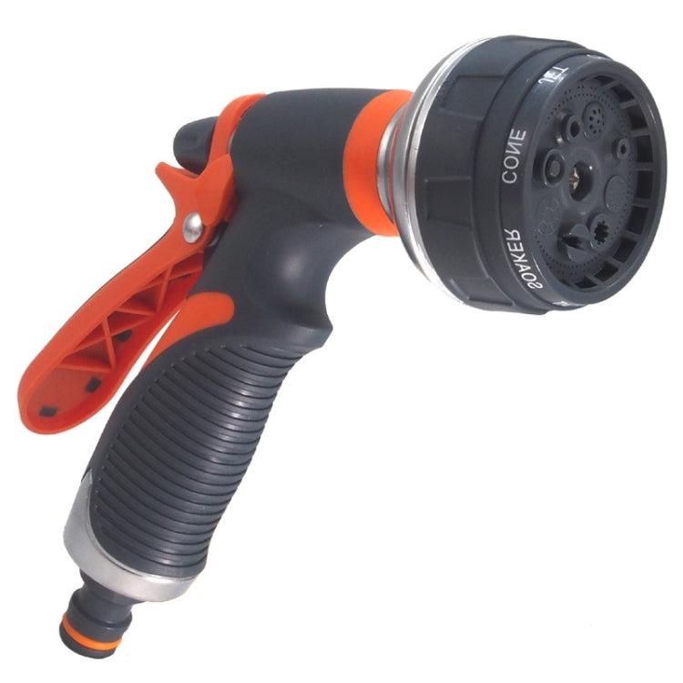 Metal Multifunctional Garden Household Car Watering Sprinkler High Pressure Nozzle(Orange Red) - Watering & Irrigation by PMc TechLife | Online Shopping South Africa | PMc TechLife | Buy Now Pay Later Mobicred