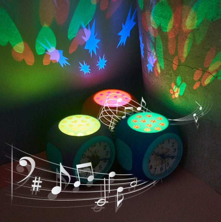 Children Romantic Starry Sky Projection Music Pointer Alarm Clock(Orange) - Novelty Clock by PMc TechLife | Online Shopping South Africa | PMc TechLife | Buy Now Pay Later Mobicred
