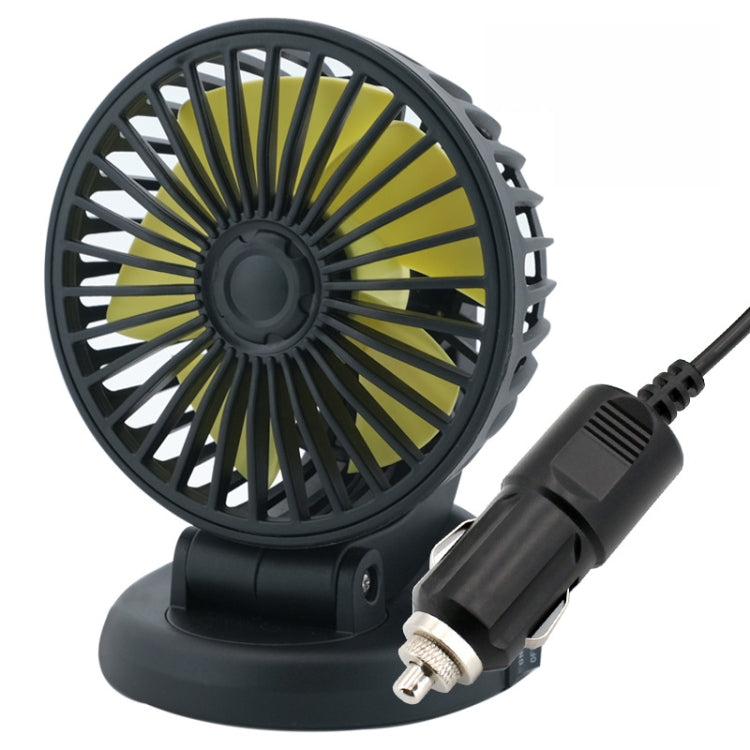 F409 Car Fan General Car Shaking Head Fan(Cigarette Lighter Port 12V) - Heating & Fans by PMC Jewellery | Online Shopping South Africa | PMC Jewellery | Buy Now Pay Later Mobicred