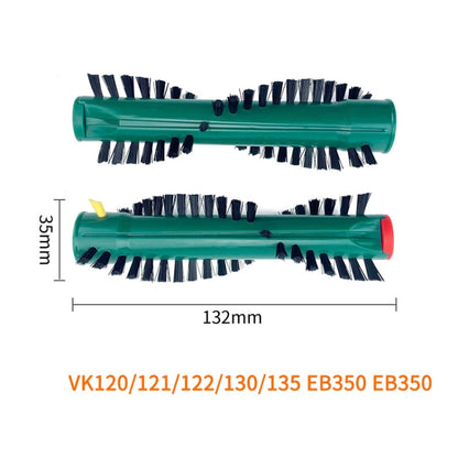 One Pair For Vorwerk Vacuum Cleaner VK120/VK121/VK122/VK130/VK135/EB350 Roller Brush Main Brush - Other Accessories by PMC Jewellery | Online Shopping South Africa | PMC Jewellery