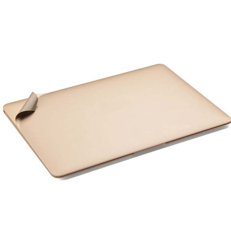 JRC Laptop Film Computer Top Shell Body Protection Sticker For MacBook Air 13.3 inch A1466 (2012 - 2017)(Champagne Gold) - Protector Sticker by JRC | Online Shopping South Africa | PMC Jewellery | Buy Now Pay Later Mobicred