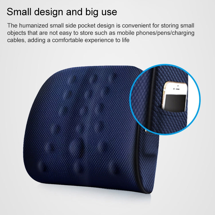 Lumbar Cushion Office Maternity Seat Cushion Car Lumbar Memory Foam Lumbar Pillow,Style: Standard (Gray) - Cushions & Pillows by PMC TechLife | Online Shopping South Africa | PMC TechLife | Buy Now Pay Later Mobicred