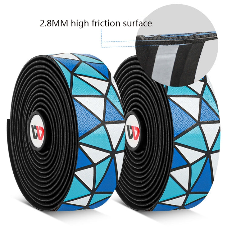 WEST BIKING YP0804045 Color PU Handlebars Stain Resistant Washable Non-Slip Bicycle Straps Cycling Accessories(Grayish) - free shipping - PMC TechLife - Order now!