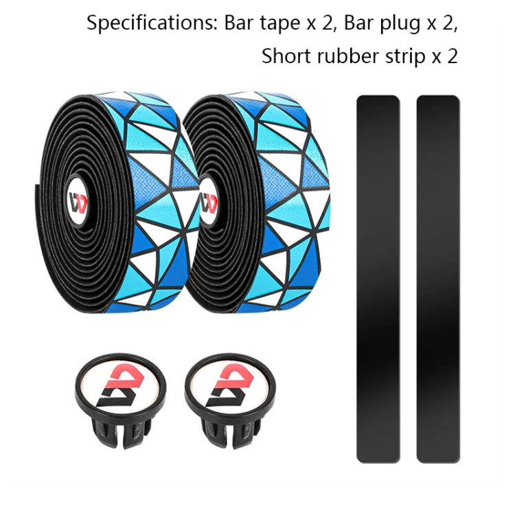 WEST BIKING YP0804045 Color PU Handlebars Stain Resistant Washable Non-Slip Bicycle Straps Cycling Accessories(Grayish) - free shipping - PMC TechLife - Order now!