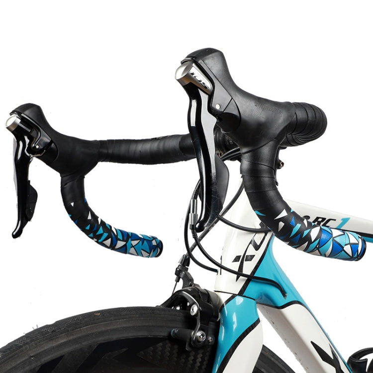 WEST BIKING YP0804045 Color PU Handlebars Stain Resistant Washable Non-Slip Bicycle Straps Cycling Accessories(Grayish) - free shipping - PMC TechLife - Order now!