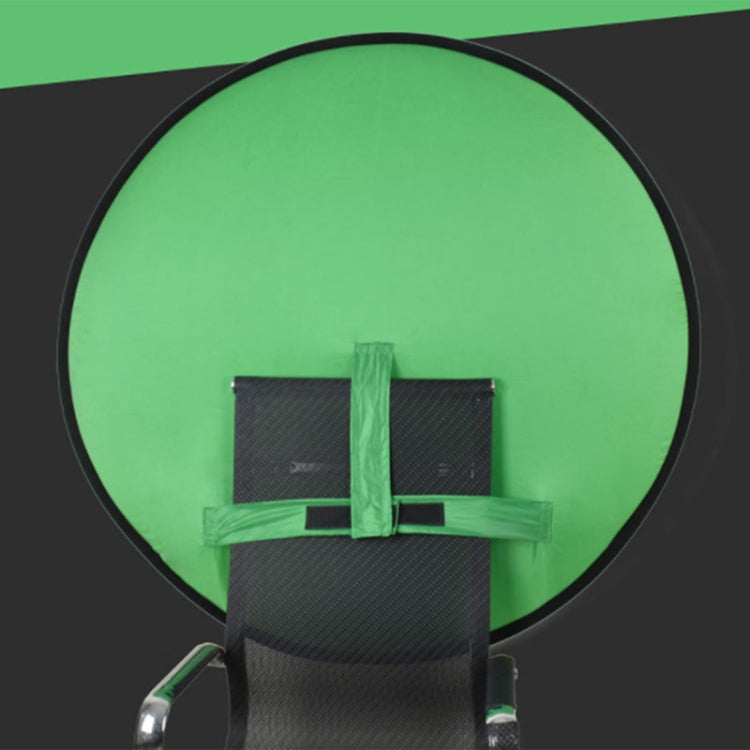 110cm EY-068 Green Background Cloth Folding ID Photo Green Screen Video Backdrop Board For E-Sports Chair - Solid Color by PMC TechLife | Online Shopping South Africa | PMC TechLife | Buy Now Pay Later Mobicred