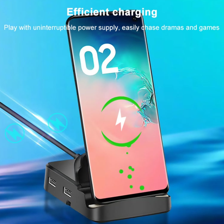 7 In 1 USB-C / Type-C To 2 USB 2.0 + USB 3.0 + 4K HDMI + SD / TF Card Slot + PD USB-C / Type-C Charging Ports Multifunctional HUB Docking Station With Holder - free shipping - PMC Jewellery - Order now!