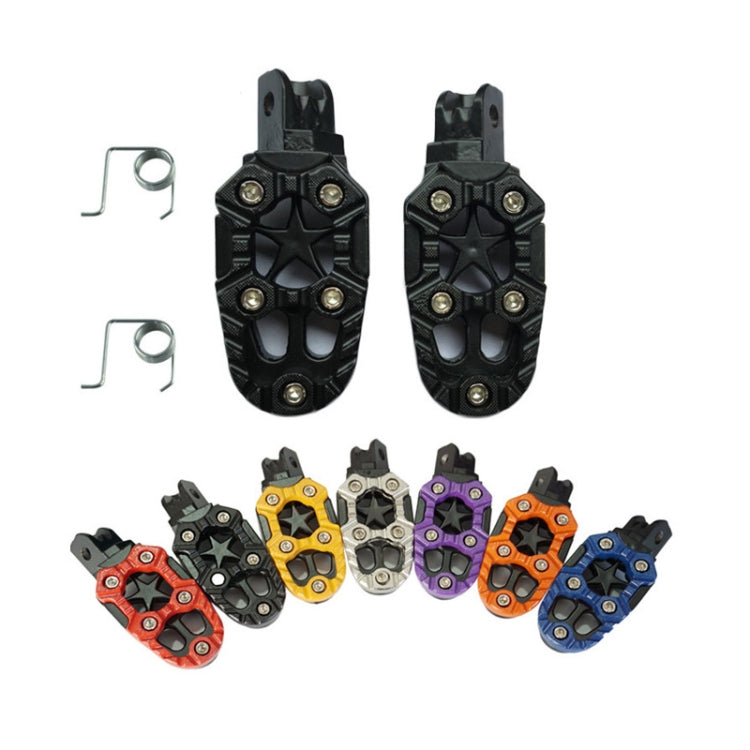 Motorcycle Modified Aluminum Alloy Foot Pedal Accessories(Black) - Others by PMC Jewellery | Online Shopping South Africa | PMC Jewellery | Buy Now Pay Later Mobicred