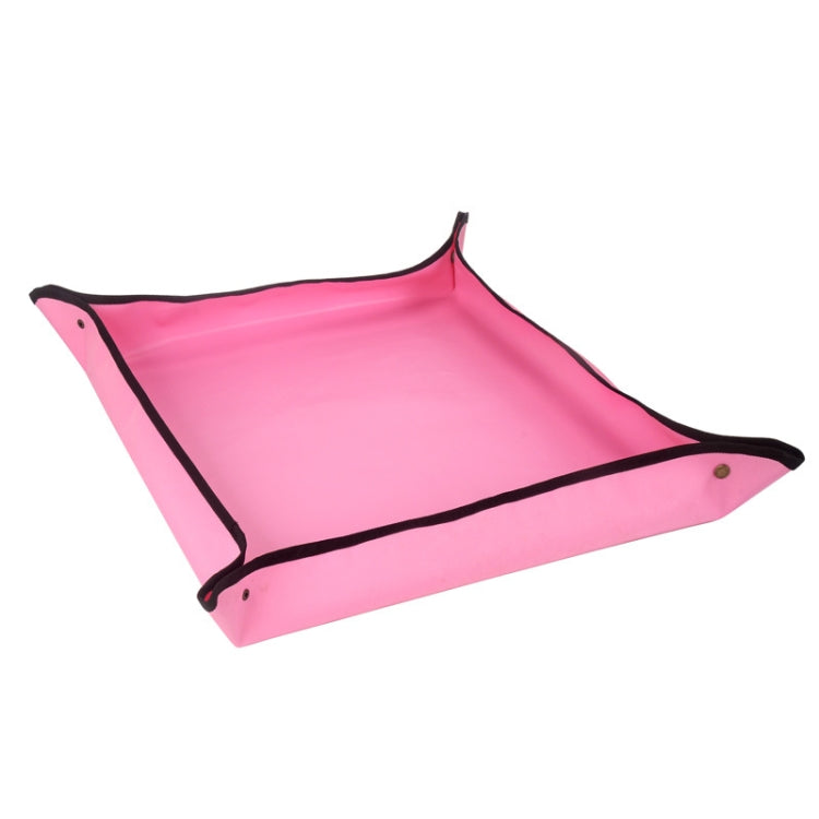 Balcony Green Planting Pot Rolling Basin Mat Home Gardening Seed Planting Waterproof Flower Pad Replacement Operation Pad(V2.0 Pink) - Others by PMc TechLife | Online Shopping South Africa | PMc TechLife | Buy Now Pay Later Mobicred